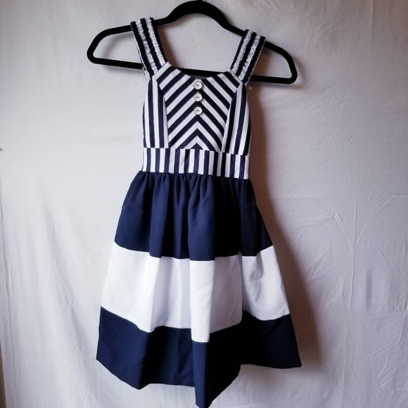 bonnie jean navy sailor dress